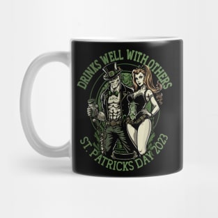 St. Patrick's Day Drinks Well With Others Mug